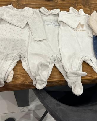 Tutine ciniglia neonato 0-3 mesi