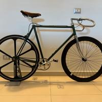 Fixed Bike con sella Brooks