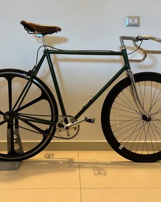 Fixed Bike con sella Brooks