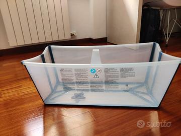 Stokke® Flexi Bath® blu trasparente–pari al nuovo