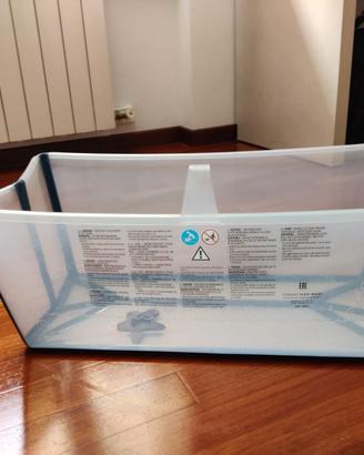 Stokke® Flexi Bath® blu trasparente–pari al nuovo