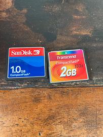 Schede di memoria Compact Flash