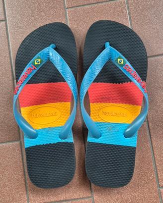 Infradito Havaianas Brasil Logo - Eu 39-40