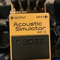 Boss acoustic simulator AC-2 per chitarra