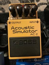 Boss acoustic simulator AC-2 per chitarra