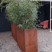 vasi e fioriere in corten