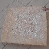 Centrotavola, piatto natalizio, nuovo, rimanenza d