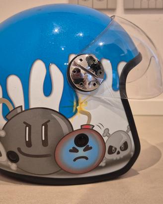 Casco Moto Jet Bambino