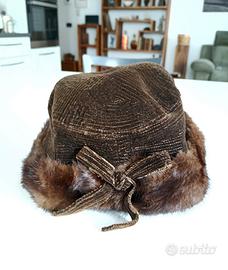 cappellino visone vintage fine anni '60