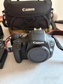 Canon EOS 2000D Reflex + Obiettivo