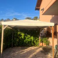 Gazebo da giardino in legno