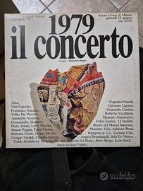 LP vinile doppio 1979 il concerto