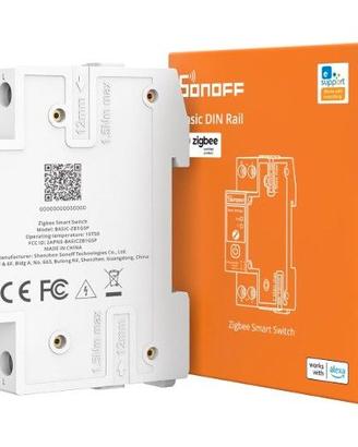 Basic DIN Rail (BASIC-ZB1GSP) Interruttore Smart