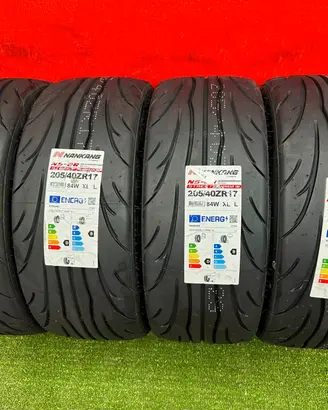 205 40 17 Gomme Estive Semi slick Nuove 205 45R17
