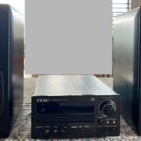 Sinto-Amplificatore CD Teac CR-H226 + Indiana Line