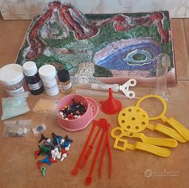 Lotto Giochi Scientifici Clementoni - Vulcano