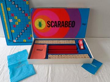 Scarabeo + Vocabolario + Tessere legno – anni 70