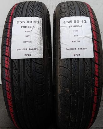 2 GOMME 155 80 13 TRHEE-A BF23