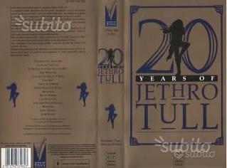 VHS - video 20 years of jethro tull