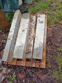 pietra serena contorno  + grata finestra