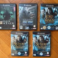 5 Videogiochi boxati per Nintendo Gamecube