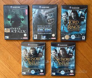 5 Videogiochi boxati per Nintendo Gamecube