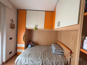 Cameretta con letto a una piazza e mezza