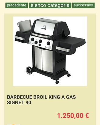 barbecue a gas  