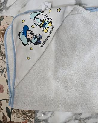 3 asciugamani con cappuccio bambino