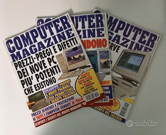 Riviste COMPUTER MAGAZINE n. 1-2-3 compreso CD