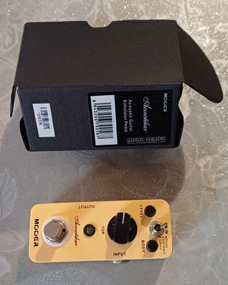 Minipedale Simulatore Acustica "Acoustikar" Mooer