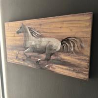 Quadro “libertà” in legno di Ottaviani