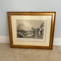 Stampe di Roma antica 50x60 con cornice oro e vetr