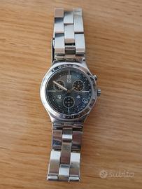 OrologioSwatch Irony stainless steel blu