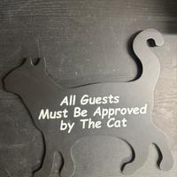 Decorazione da parete gatto