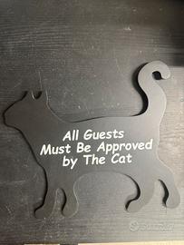 Decorazione da parete gatto