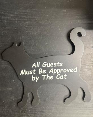 Decorazione da parete gatto