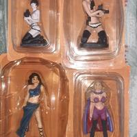 Modellini donne fumetto italiano Valentina,Zora,ec