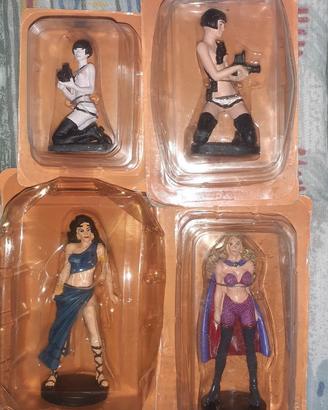 Modellini donne fumetto italiano Valentina,Zora,ec