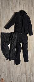 Completo moto uomo invernale
