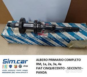 ALBERO PRIMARIO FIAT 500, 600, PANDA
