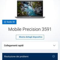 Dell Precision 3591 i7 Nuovo Imballato