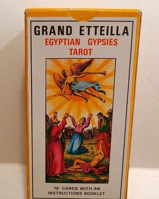 Carte Grand Etteilla ou TAROT Egyptiens  1970 78pz