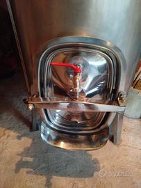 botte acciaio inox  500 litri e pompe travaso vino