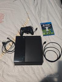ps4 con videogiocho