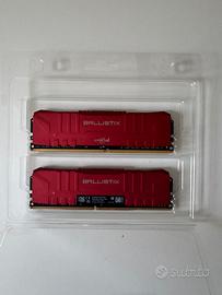 2x8GB ram ddr4 ballistix 3200mhz