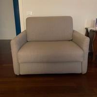 Poltrona letto singolo mod Adelfia di Poltronesofá