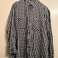Camicia a quadretti bianco/nero OVS