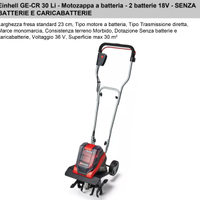 motozappa a batteria