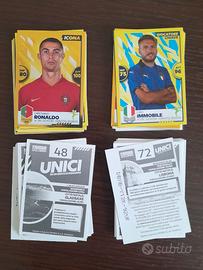 Set completo 96 Figurine Unici 2021 Calciatori new